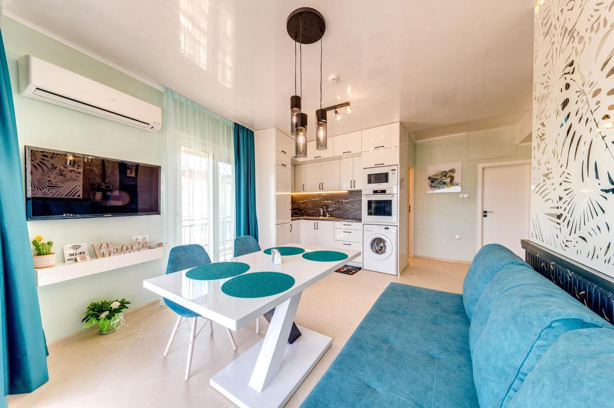Апартаменты Upper Deck Apt. Неа-Перамос Экстерьер фото